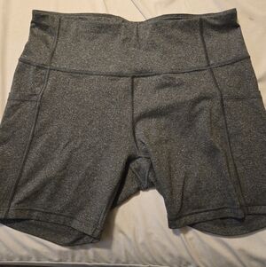 Gray Women's Athletic Shorts